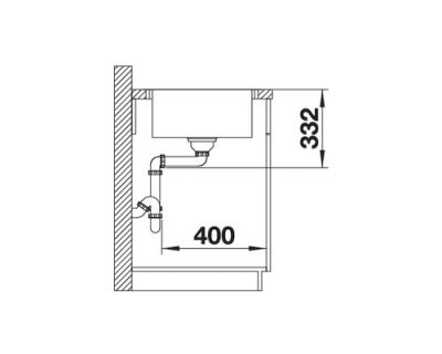 akcija inox sudopere blanco lemis 45 s if mini