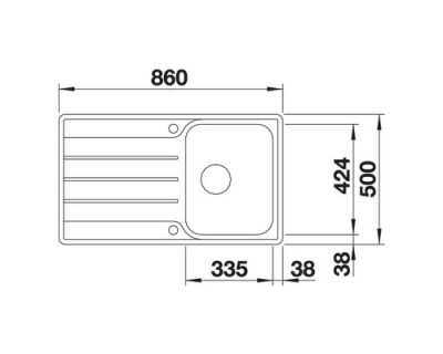akcija inox sudopere blanco lemis 45 s if
