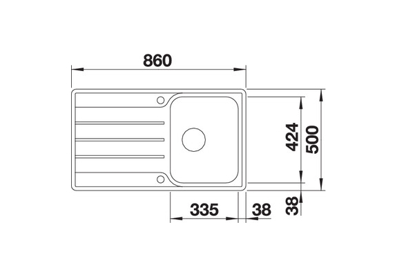 akcija inox sudopere blanco lemis 45 s if