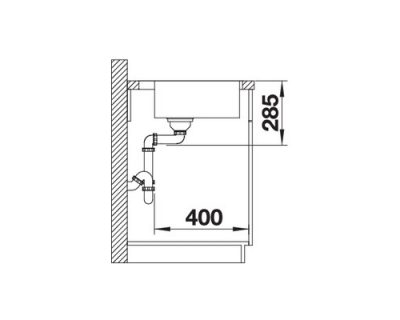 akcija inox sudopere blanco supra 400 if a