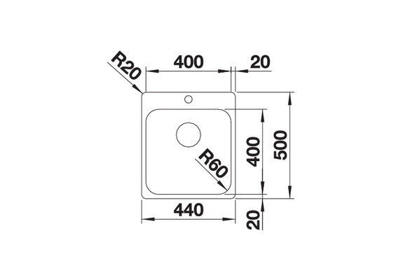 akcija inox sudopere blanco supra 400 if a
