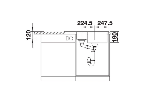 akcija granitne sudopere blanco legra 6 s compact silgranit