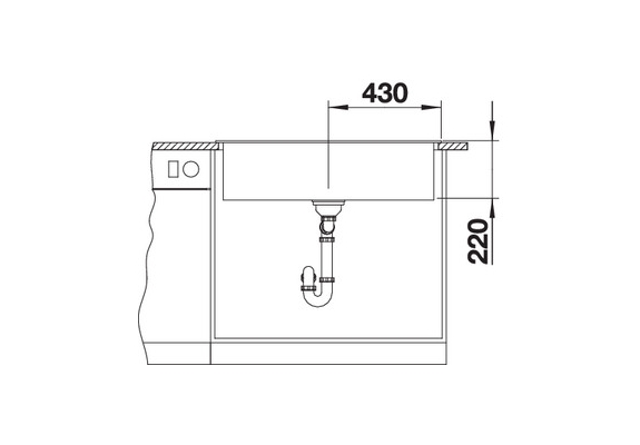kuhinja_shop_blanco_naya_xl_9_silgranit_prednji_pogled akcija granitne sudopere blanco naya xl 9 silgranit