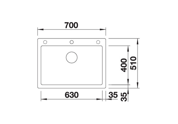 kuhinja_shop_blanco_pleon_8_silgranit_dimenzija akcija granitne sudopere blanco pleon 8 silgranit