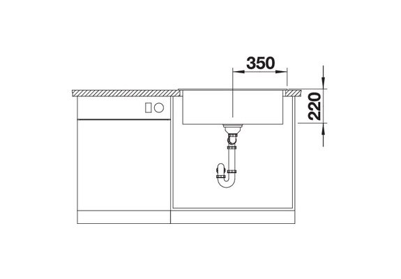 kuhinja_shop_blanco_pleon_8_silgranit_prednji_pogled akcija granitne sudopere blanco pleon 8 silgranit