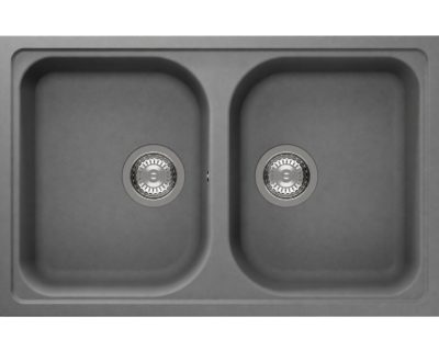 Granitna dvodelna sudopera Schock Lithos N-200S