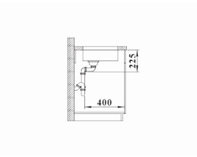 inox podgradne sudopere Blanco Solis 180-U