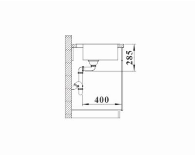 polirane inox sudopere Blanco Solis 400-if/a