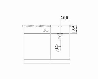 polirane inox sudopere Blanco Solis 400-if/a