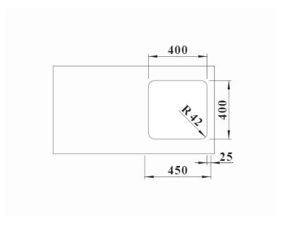 inox podgradne sudopere Blanco Solis 400-U