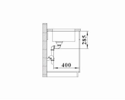 inox podgradne sudopere Blanco Solis 450-U