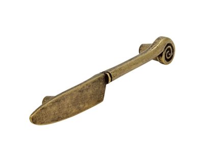 rustične ručice nož patinasta