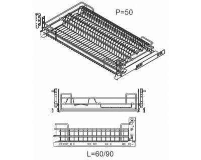 inoxa žičane fioke za tanjire
