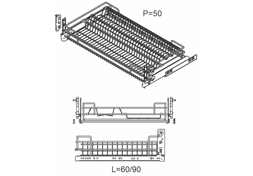 -žičana-fioka-ocedjivac-nosac-tanjira-- inoxa žičane fioke za tanjire