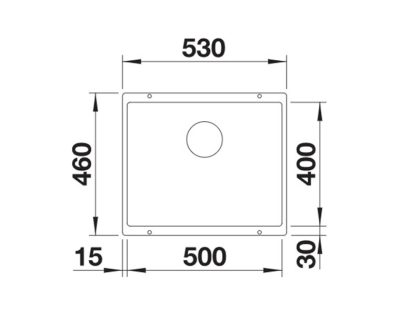 podgradne granitne sudopere blanco rotan 500-u