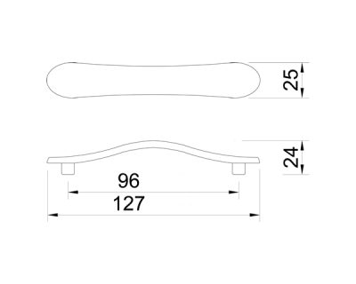 rustične patinaste ručice za nameštaj