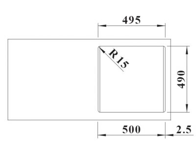granitne sudopere Blanco Naya 5