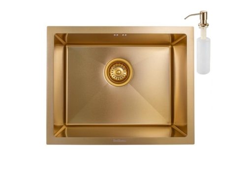 zlatna podgradna sudopera