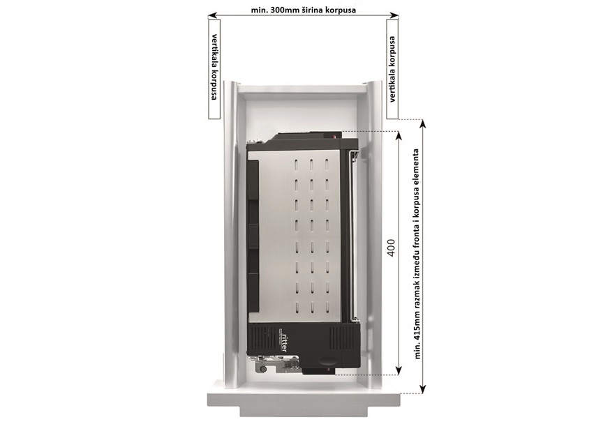 ritter-bt-10-ugrdni-toster-dimenzije-gornji-pogled ritter ugradni toster