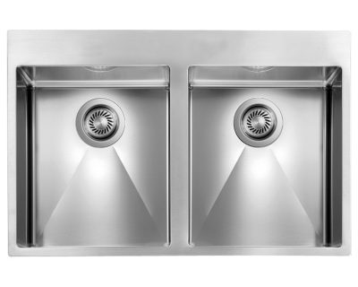 Sudopera CM FILORAGGIATO MIX 770×500 D-190 SLIM 2V INOX DVODELNA