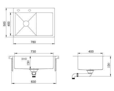 sudopere inox sandona hd7850