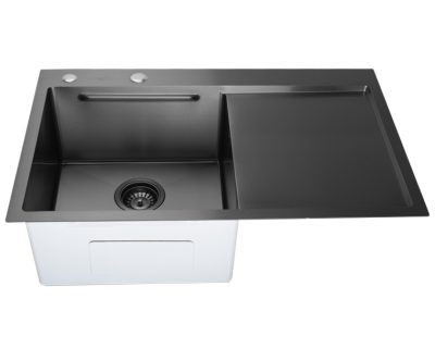 SANDONNA HD7850R INOX CRNA + DOZER ZA DETERDŽENT CRNI + KORPICA CRNA