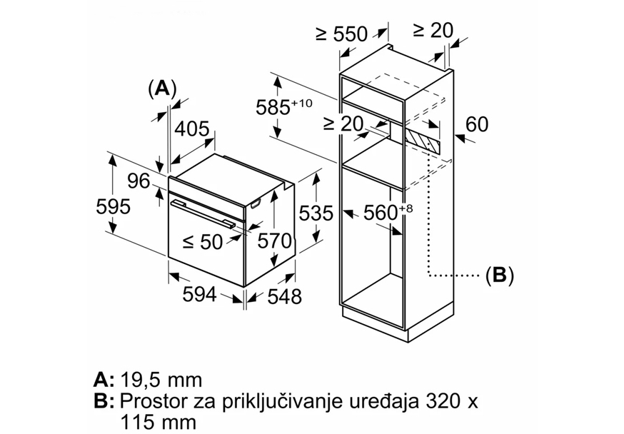 ugradna-rerna-bosch-HBG278BB3-dimenzije3 BOSCH HBG278BB3 ugradna rerna
