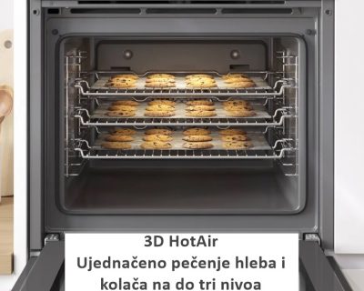 BOSCH HBG278BB3 ugradna rerna