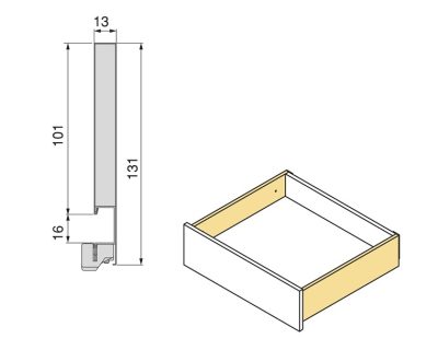 fioka EMUCA VERTEX VISINE 131mm