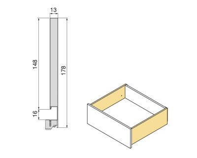 FIOKA EMUCA VERTEX VISINE 178mm