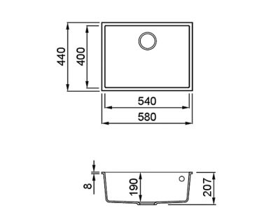 PODGRADNA SUDOPERA ELLECI QUADRA 130
