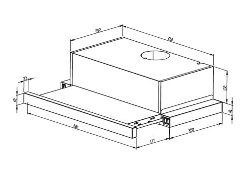 PROFF 7052 teleskopski aspirator
