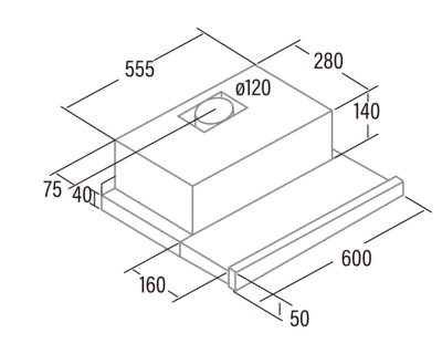 CATA TF-2003 DURALUM 600 teleskopski aspirator