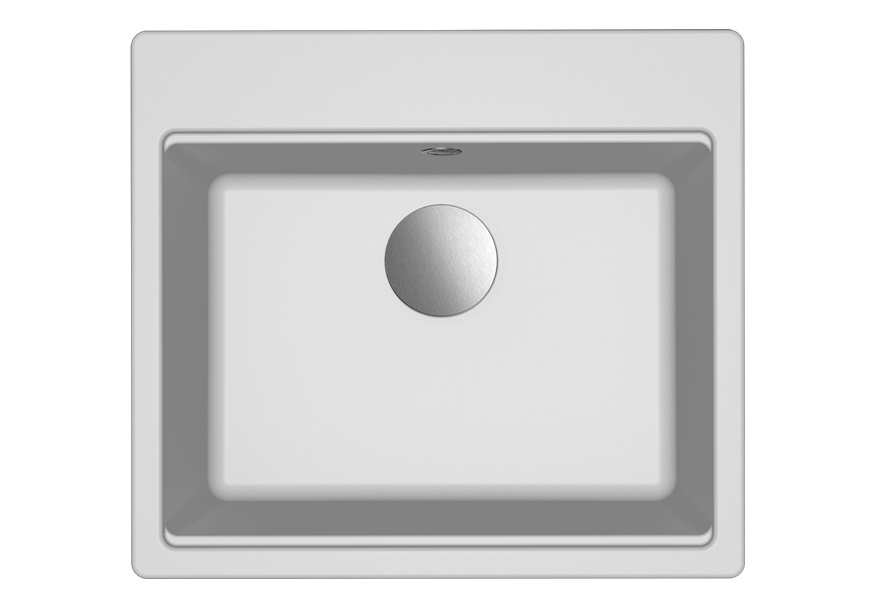 granitne-sudopere-elleci-time-105-g68-bianco Granitne sudopere ELLECI TIME 105 570x510mm GRANITEK