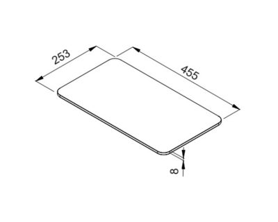 ELLECI MULTIFUNKCIONALNA HPL DASKA ZA SEČENJE
