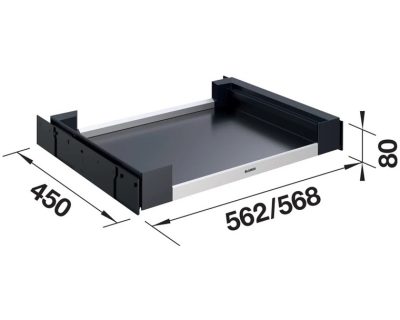 BLANCO FLAT DRAWER 60 P klizna polica za odlaganje sredstava za čišćenje