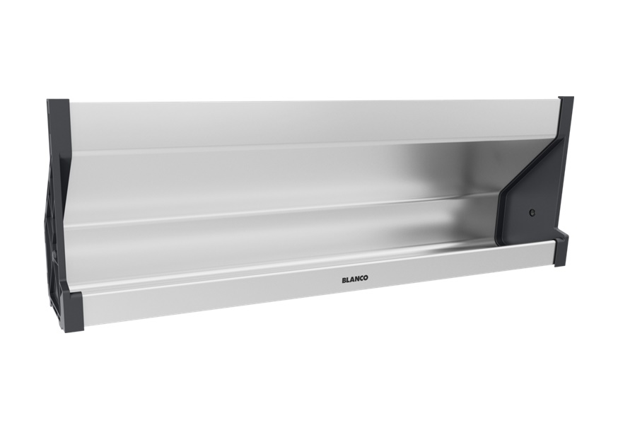 BLANCO Orga Shelf 60 – Ripiano Estratto Frontale In Alluminio Per Armadi Da 60 Cm – Organizer Per Spugne, Spazzole E Sacchetti – Accessorio Sottolavello