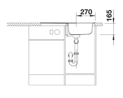 Inox sudopera TIPO 45 S COMPACT plemeniti čelik