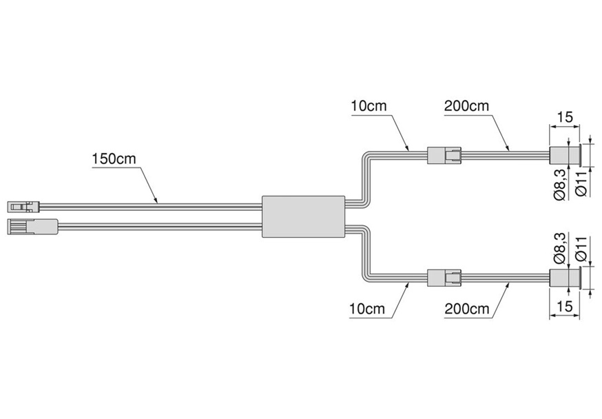 emuca-senzor-smart-dupli-prekidac-dimer-dimenzije SENZOR SMART DUPLI PREKIDAČ/DIMER fi-8mm