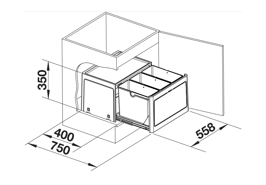kanta-za-otpad-blanco-botton-pro-60-3-automatic-517470-dimenzije Kanta za otpad BLANCO BOTTON PRO 60/3 automatic