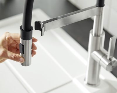 Slavina BLANCO SONEA-S FLEXO inox massive sa tušem