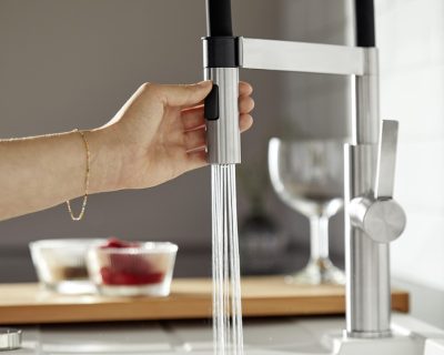 Slavina BLANCO SONEA-S FLEXO inox massive sa tušem