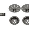 BLANCO INFINO® METALNA REŠETKA ZA SLIVNIK I PRELIVNIK U BOJI SATEN DARK STEEL