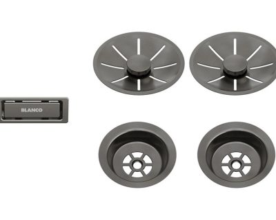 BLANCO INFINO® METALNA REŠETKA ZA SLIVNIK I PRELIVNIK U BOJI SATEN DARK STEEL