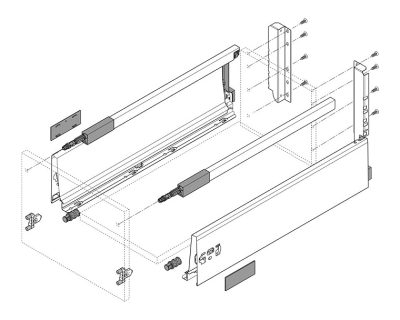 FIOKA BLUM ANTARO SA OGRADICOM VISINE D 224mm