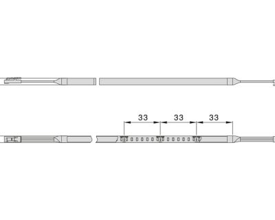 LED TRAKA NEONLYNX PREMIUM 6x6mm IP65 24V
