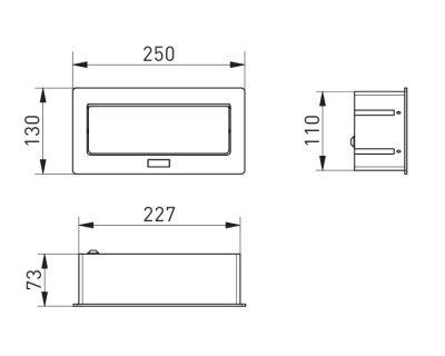 ELEKTRIČNA KONZOLA/UTIČNICA GTV TELEBLOK