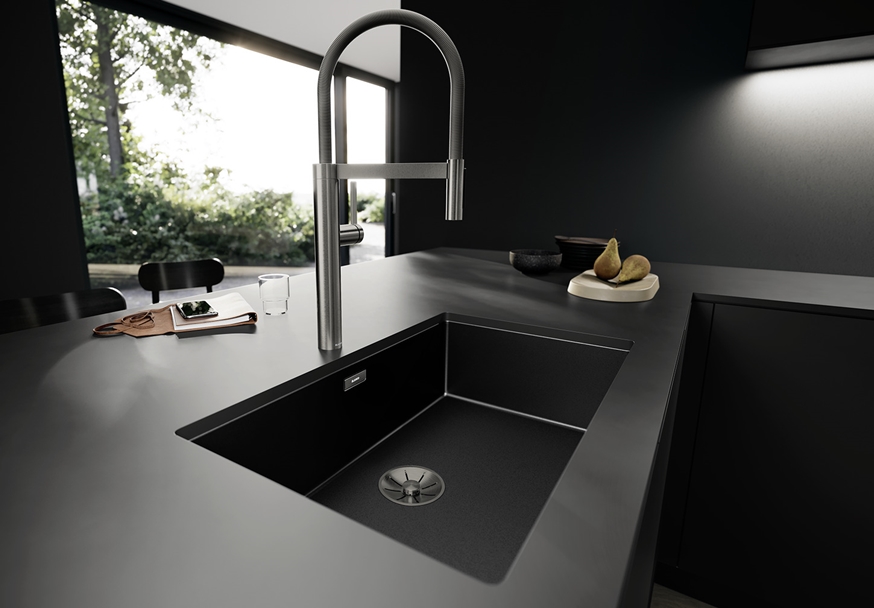 podgradna-sudopera-blanco-claron-700-u-dark-steel-527835-naslovna- Podgradna inox sudopera BLANCO CLARON 700-U dark steel