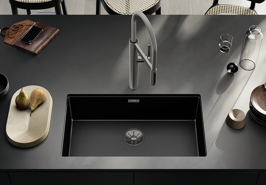 podgradna-sudopera-blanco-claron-700-u-dark-steel-527835-naslovna Podgradna inox sudopera BLANCO CLARON 700-U dark steel