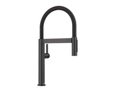 Slavina Blanco Culina-S II MINI sa tušem CRNA MAT